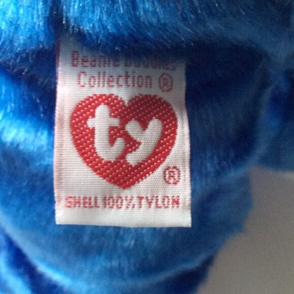 Ty Beanie Buddy "Unity"  Blue Bear NWT Excellent Condition - Picture 4 of 8